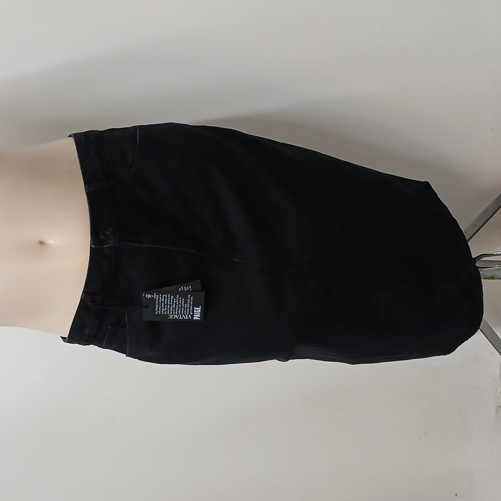 NWT Paige Vintage Siren Denim Midi Skirt / Size 32
